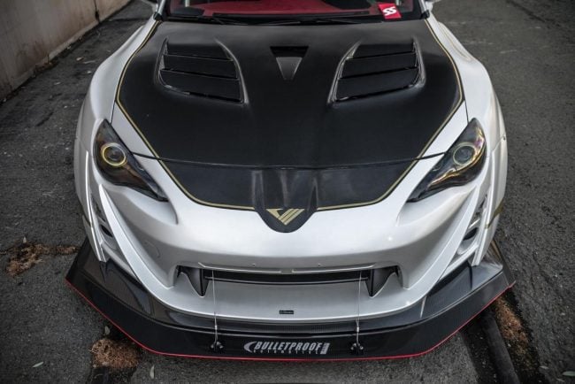 パーツ VARIS COOLING BONNET SYSTEM-2 Varis Cooling Hood Bonnet System-2 for Scion FR-S / ZC6 Subaru BRZ