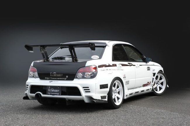 VARIS Carbon Vortex Generator Set for 2002-04 Subaru WRX [GDB-C/D