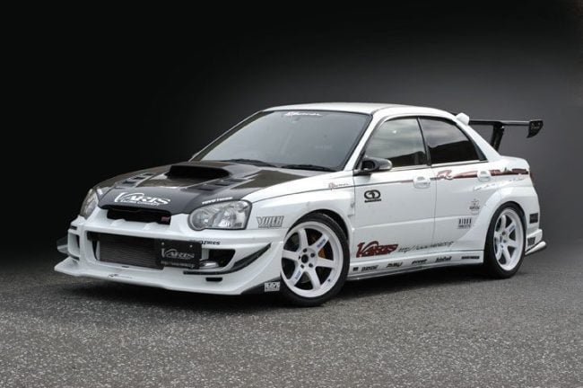 VARIS Carbon Widebody Side Skirts for 2005-07 Subaru WRX