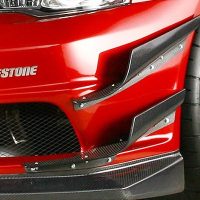 Varis Hyper Single Canard Set for ‘09 Varis Bumper for 2007-16 Mitsubishi Evo X [CZ4A] VAMI-127 – DISCONTINUED