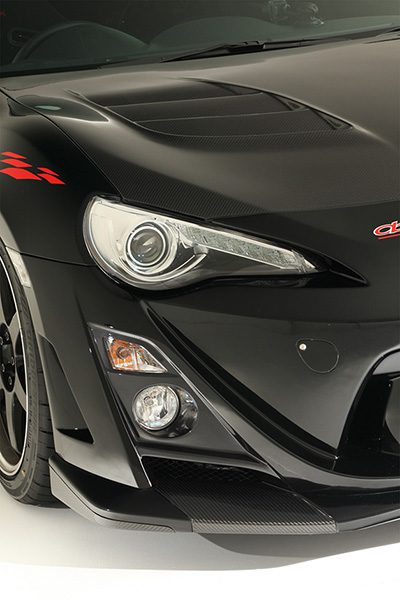 Varis Front Lip Guard Set (for Arising-II front bumper) for Scion