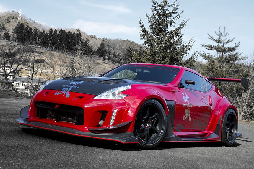 Varis Swan Neck GT-Wing for Z34 Nissan 370Z [VANI-305] - Varis