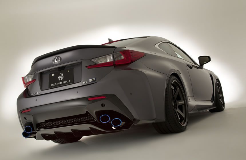 Varis Magnum Opus Rear Diffuser System Ver 1 for 2015-19 Lexus RC