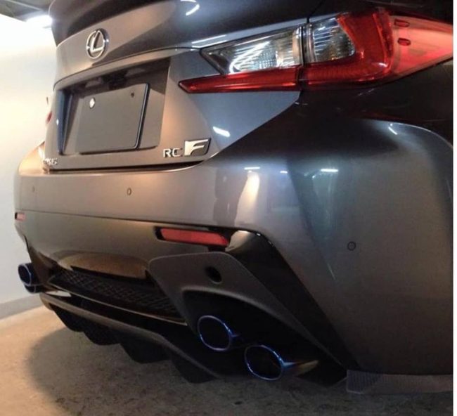 Varis Magnum Opus Rear Diffuser System Ver 1 for 2015-19 Lexus RC