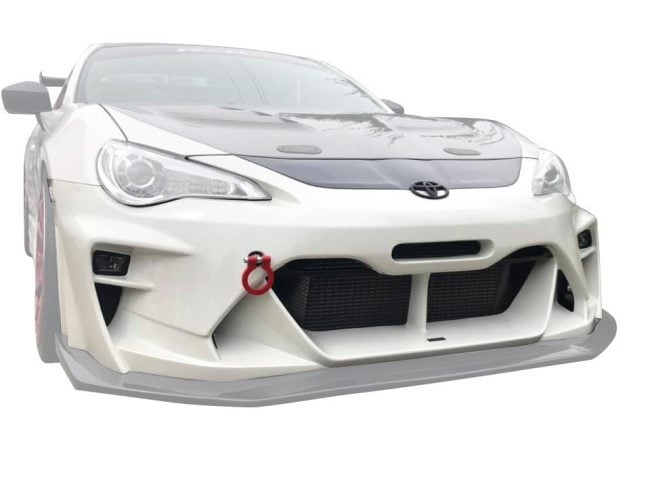 Varis Arising-II Front Bumper & Lip V2 for ZC6 Subaru BRZ