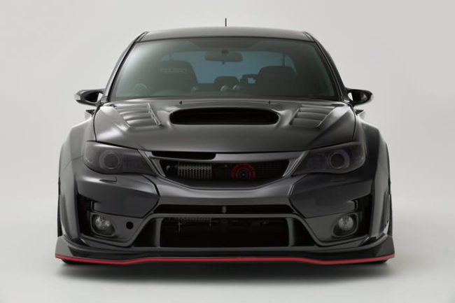 GVB GRB Varis フロントバンパー Ver.2 CARBON Varis Front Bumper, Ver. 2 (Ultimate '16 Version) for 2007-14