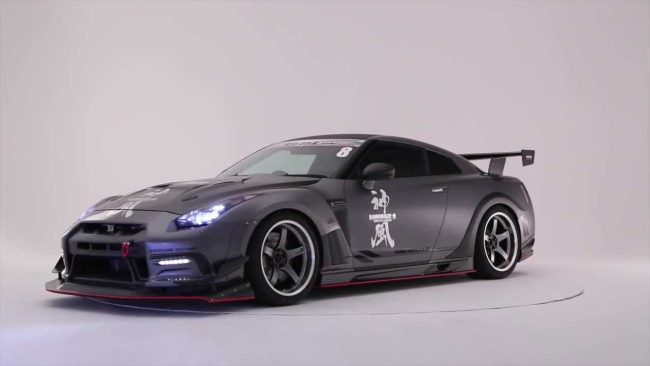 Varis KAMIKAZE-R Circuit Ver. Rear Over Fender Set for CBA-R35