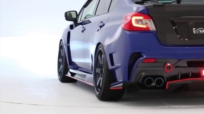 Varis Arising II Rear Bumper for VA Subaru WRX / STI [VASU-209