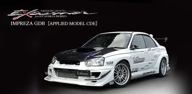 VARIS FRP Front Bumper for 2000-07 Subaru WRX STi [GDB-CDE] VASU
