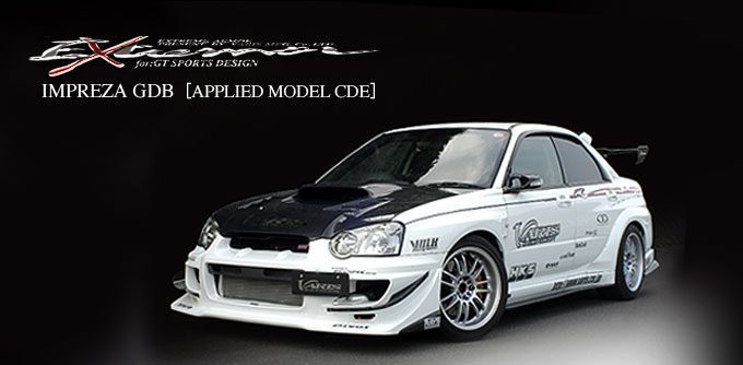 VARIS FRP Front Bumper for 2000-07 Subaru WRX STi [GDB-CDE] VASU