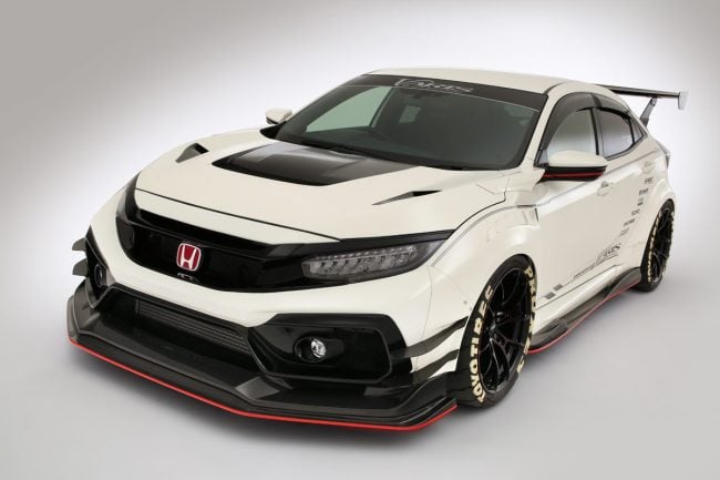 Varis Carbon Double Canards (for Varis Widebody) for FK8 Honda