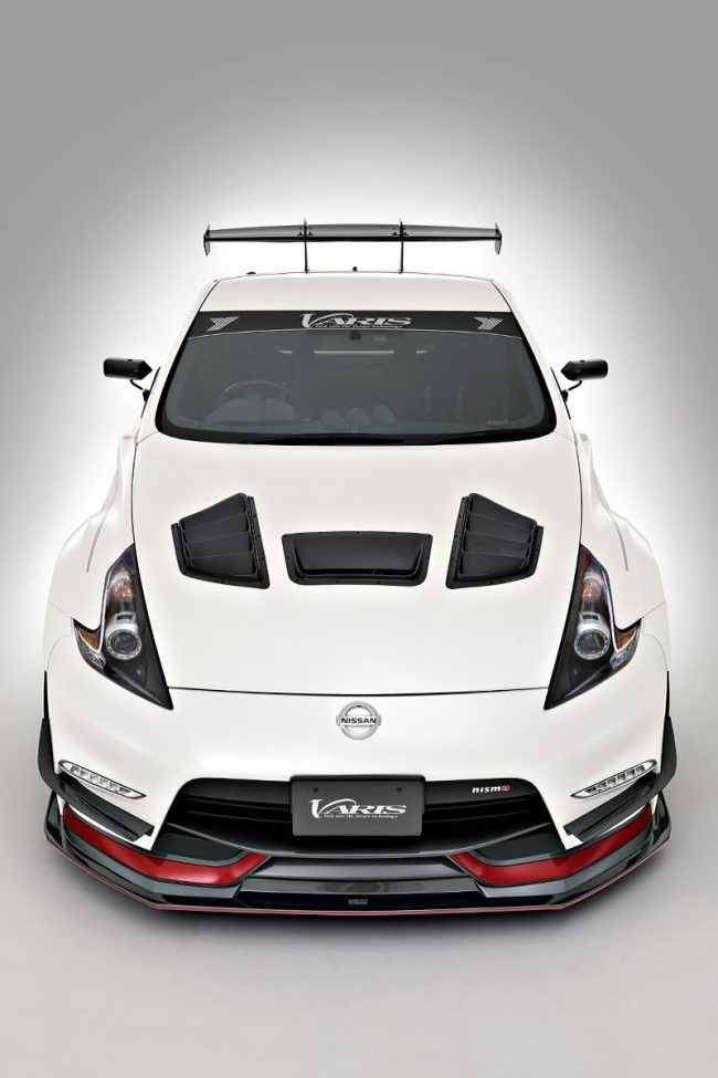 Varis Carbon Front Hyper Canards for Z34 Nissan 370Z NISMO [VANI