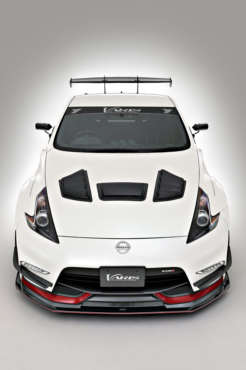 Varis Carbon Front Hyper Canards for Z34 Nissan 370Z NISMO [VANI