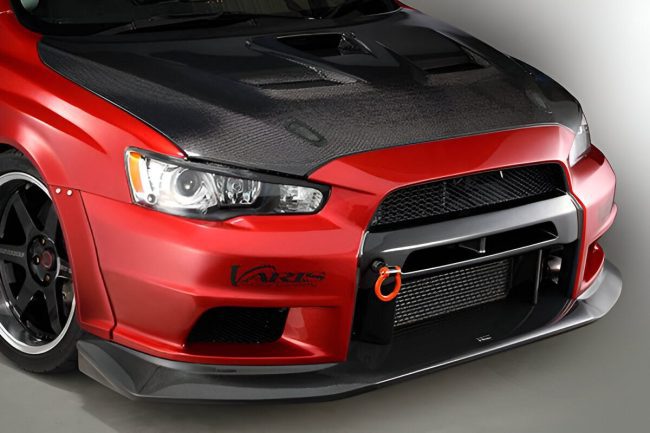 Varis Cooling Bonnet Hood Version 1 for CZ4A Mitsubishi