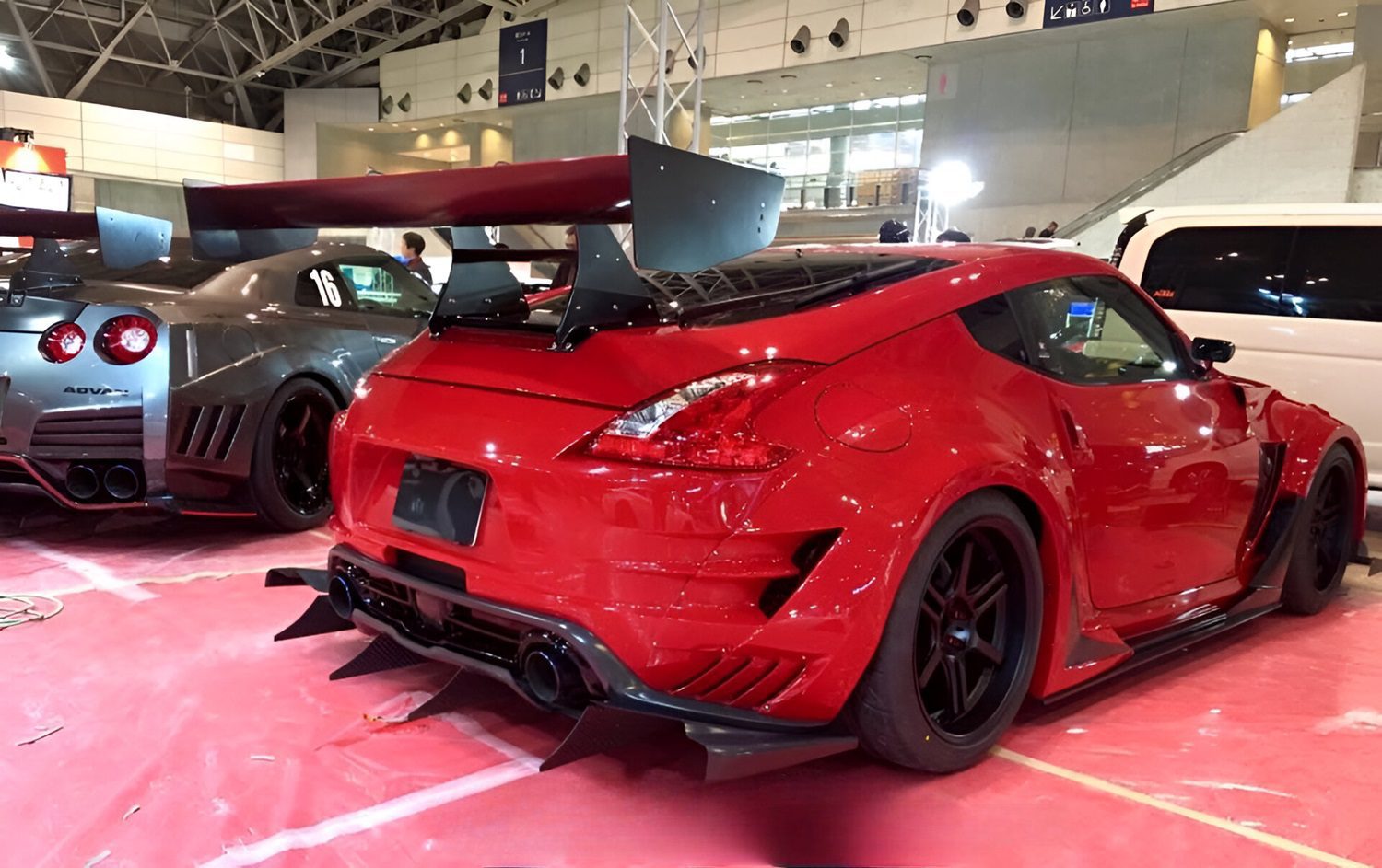 Varis Swan Neck GT-Wing for Z34 Nissan 370Z [VANI-305] - Varis