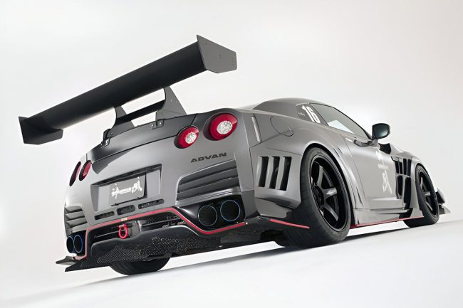Varis KAMIKAZE-R Swan Neck GT-Wing for R35 Nissan GT-R [VANI-207