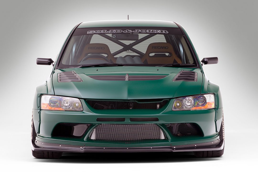 Varis Front Bumper Oil Cooler Guide for CT9A / CT9W Mitsubishi