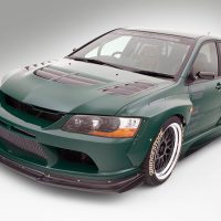 Varis Solid & Joker Carbon+ Wide Body Side Splitter Fin for CT9W Mitsubishi Lancer Evolution IX Wagon [HAM-022C]