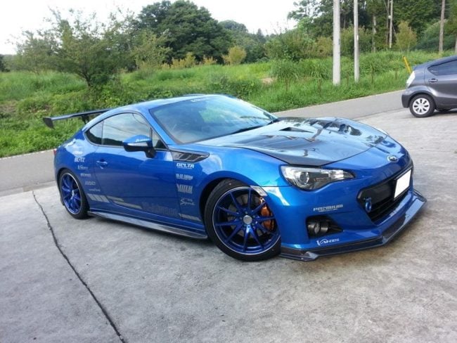 VARIS Carbon Front Spoiler for 2012-16 Subaru BRZ [ZC6] VASU