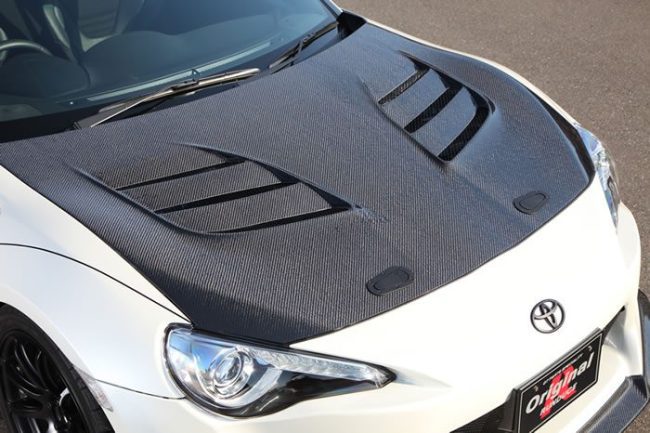 VARIS Carbon System 1 Cooling Bonnet for 2012-16 Subaru BRZ [ZC6