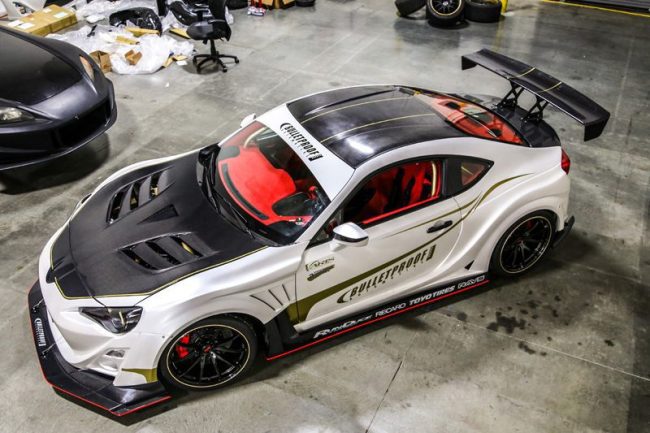 VARIS Carbon System 2 Cooling Bonnet for 2012-16 Subaru BRZ [ZC6