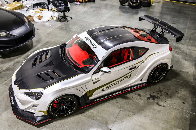 VARIS Carbon System 2 Cooling Bonnet for 2012-16 Subaru BRZ [ZC6