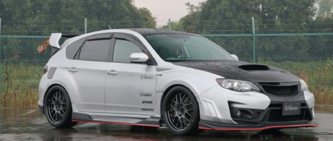 Varis Ultimate Wide Front Fender Set + Bumper Extension Cover for