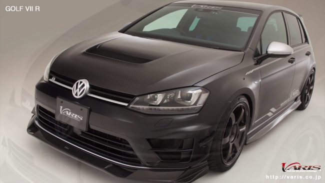 Varis Double Canard Set for 2015-16 VW Golf R [MK VII] VAW-002C