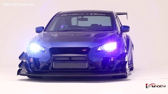 [希少サイズ]WRX mk-W22-23 156cm CM MODEL 1:64 Varis Widebody 2.0 WRX Silver Diecast Model