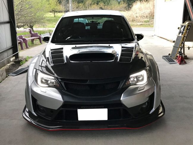 FRONT BUMPER Ver.2＋WIDE FENDER UNDER LIP for 2007-14 Subaru WRX