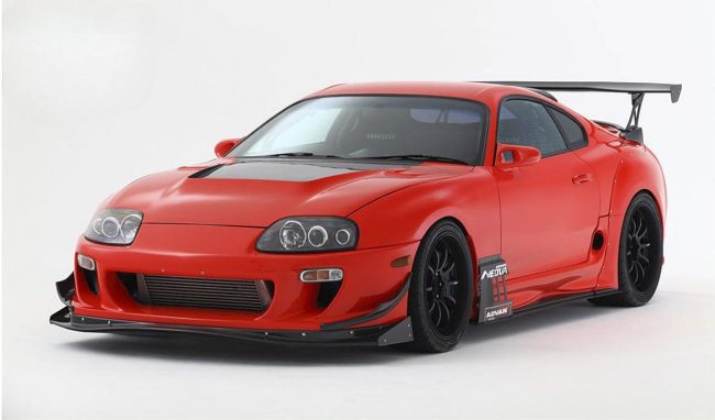 RIDOX Carbon Side Under Board (for RIDOX side skirts) for JZA80