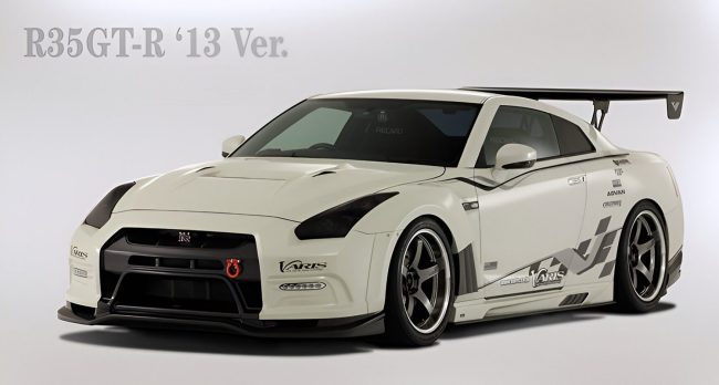 Varis '13 Ver. Front Bumper + Lip Spoiler & Diffuser for CBA-R35