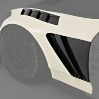 Varis Arising II Semi-Wide Fenders w/ Louver Ducts for AP1 / AP2 Honda S2000 [VAHO-205]