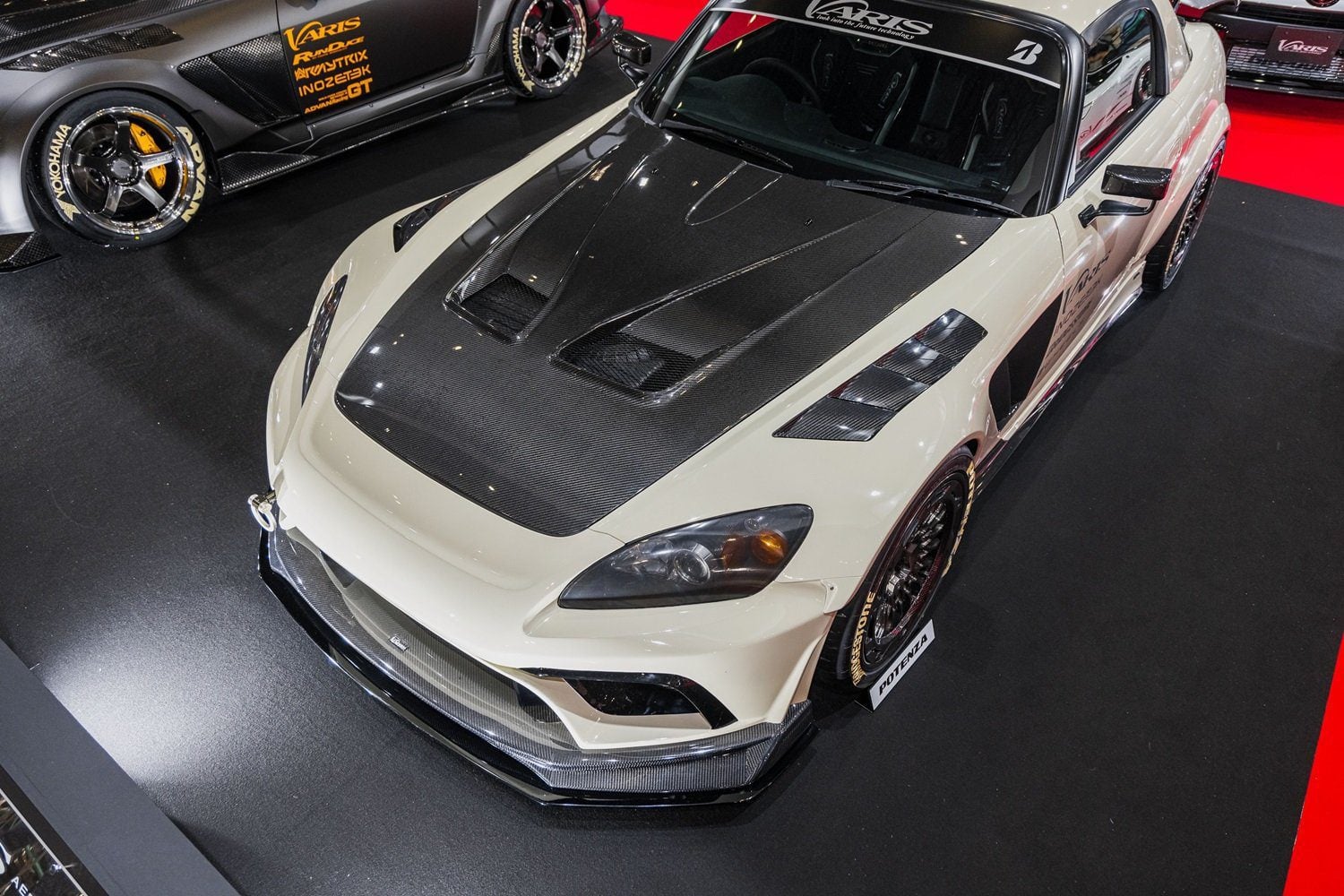 エアロショット Varis Arising-II Semi Wide Front Extension Lip (for front bumper